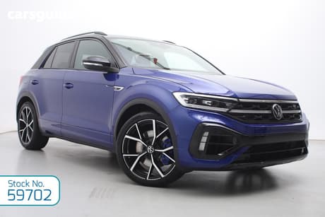 Blue 2023 Volkswagen T-ROC Wagon R