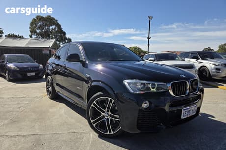 Black 2014 BMW X4 Coupe Xdrive 20D