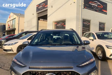 Silver 2020 Hyundai Kona Wagon Active (Fwd)
