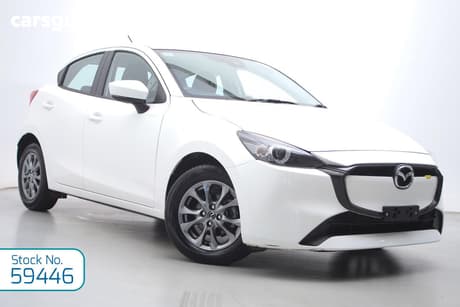 White 2024 Mazda 2 Hatchback G15 Pure
