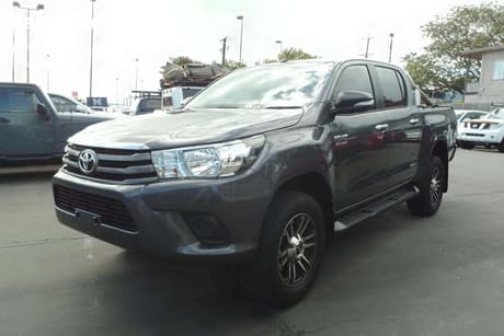 Grey 2017 Toyota Hilux Dual Cab Utility Sr Hi-Rider