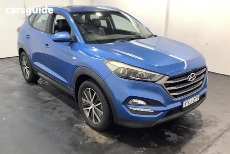 Blue 2015 Hyundai Tucson Wagon Active X (Fwd)