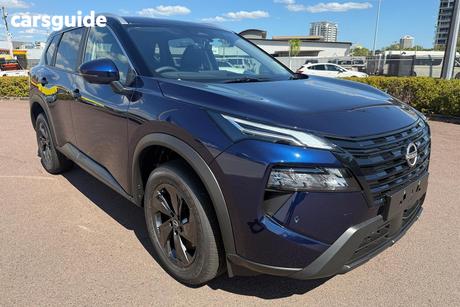 Blue 2025 Nissan X-Trail Wagon St-L (4Wd) E-Power (Hybrid)