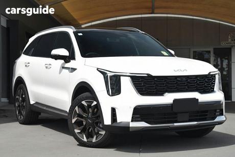 White 2026 Kia Sorento Wagon Gt-Line 7 Seat