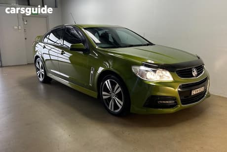 Green 2015 Holden Commodore Sedan Sv6