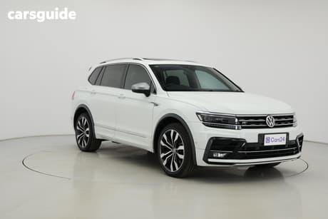 White 2019 Volkswagen Tiguan Wagon Allspace 162 Tsi Highline