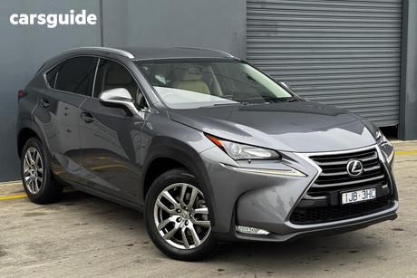 Grey 2017 Lexus NX200T Wagon Luxury (Fwd)