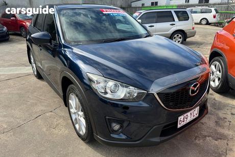 Blue 2013 Mazda CX-5 Wagon Akera (4X4)