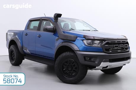 Blue 2018 Ford Ranger Double Cab Pick Up Raptor 2.0 (4X4)