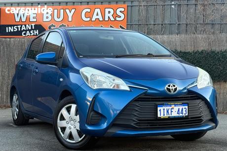 Blue 2018 Toyota Yaris Hatchback Ascent