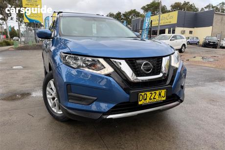 Blue 2018 Nissan X-Trail Wagon St 7 Seat (2Wd)