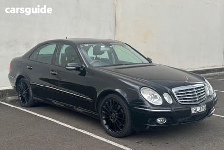 Black 2007 Mercedes-Benz E350 Sedan ELEGANCE 211 MY07 UPGRADE