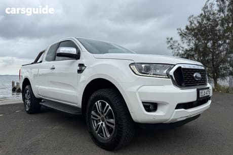 White 2020 Ford Ranger Super Cab Utility Xlt 2.0 (4X4)