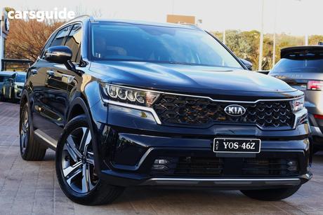 Black 2020 Kia Sorento Wagon Sport+ 7 Seat
