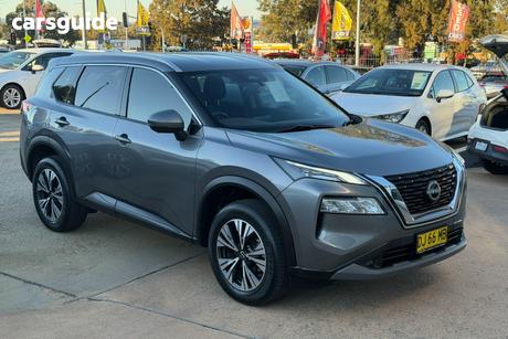 Grey 2022 Nissan X-Trail Wagon St-L (4Wd) 7 Seat
