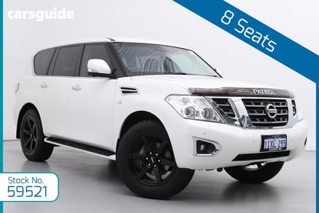 White 2019 Nissan Patrol Wagon Ti-L (4X4)