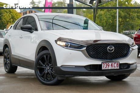 White 2023 Mazda CX-30 Wagon G25 Touring (Awd)