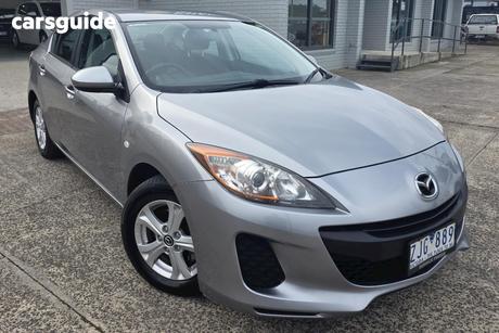Silver 2012 Mazda 3 Hatchback Neo