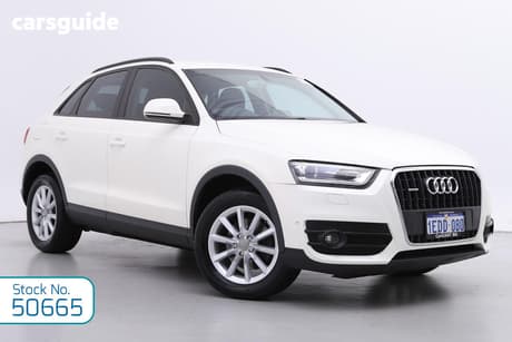 White 2013 Audi Q3 Wagon 2.0 Tfsi Quattro (125Kw)