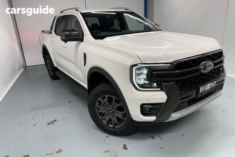 White 2025 Ford Ranger Double Cab Pick Up Wildtrak 3.0 (4X4)