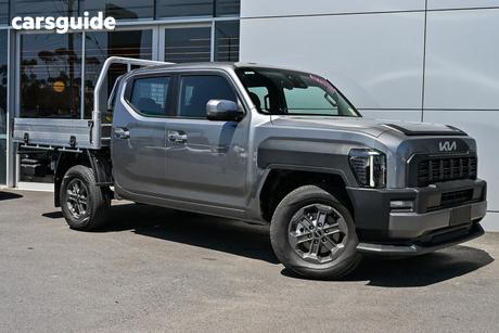 Grey 2025 Kia Tasman Double Cab Pick Up Sx (4X4) (Std) Body Fender
