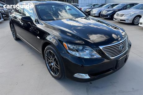 Black 2007 Lexus LS Sedan HYBRID