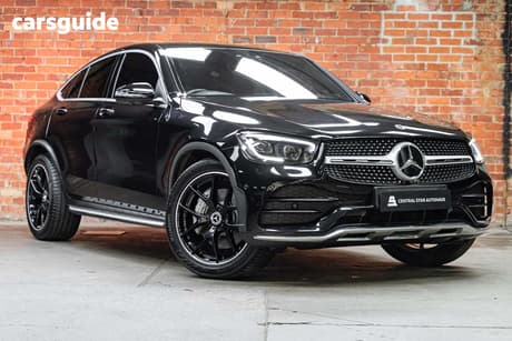 Black 2020 Mercedes-Benz GLC300 Coupe 4Matic