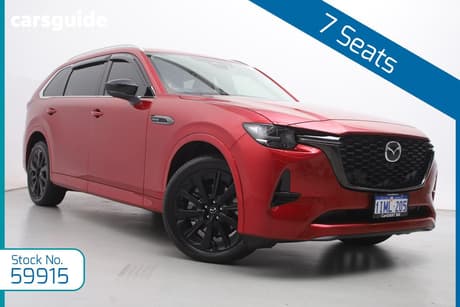 Red 2024 Mazda CX-80 Wagon D50E Gt