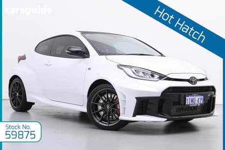 White 2025 Toyota GR Yaris Hatchback Gts