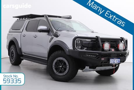 Silver 2022 Ford Ranger Double Cab Pick Up Raptor 3.0 (4X4)