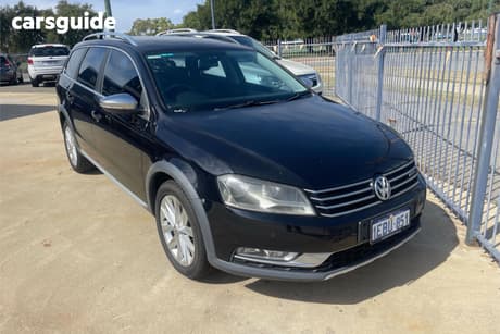 Black 2012 Volkswagen Passat Wagon Alltrack