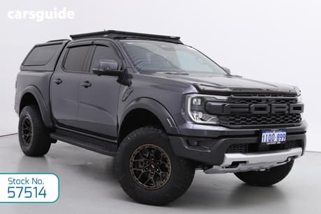 Grey 2022 Ford Ranger Double Cab Pick Up Raptor 3.0 (4X4)