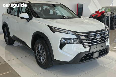 White 2025 Nissan X-Trail Wagon St (2Wd)