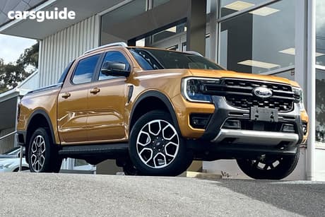 Yellow 2025 Ford Ranger Double Cab Pick Up Wildtrak X 2.0 (4X4)
