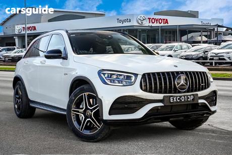 White 2022 Mercedes-Benz GLC43 Wagon 4Matic