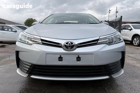 Silver 2018 Toyota Corolla Sedan Ascent