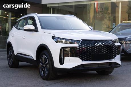 White 2025 Chery Tiggo 4 Wagon Urban Hev
