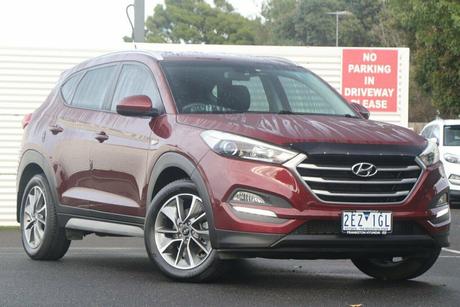 Red 2017 Hyundai Tucson Wagon Active X (Fwd)