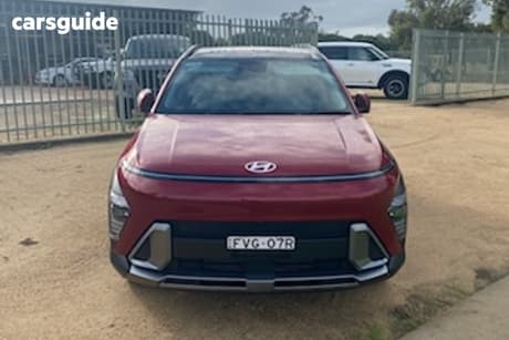Red 2025 Hyundai Kona Wagon Premium