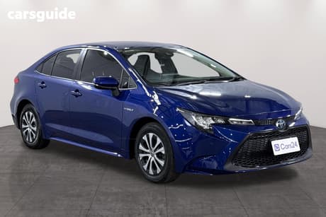 Blue 2020 Toyota Corolla Sedan Ascent Sport (Hybrid)