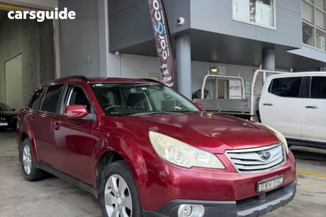 Grey 2010 Subaru Outback Wagon 3.6R Premium
