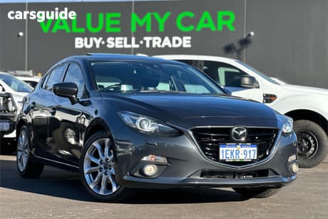 Grey 2014 Mazda 3 Hatchback Sp25 Astina