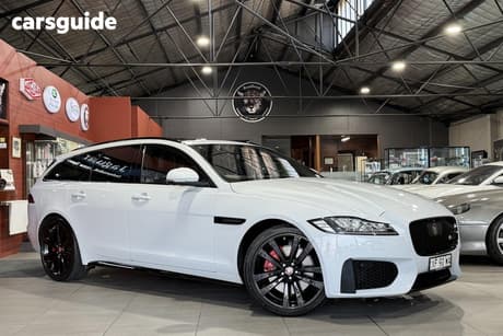 White 2018 Jaguar XF Wagon Sportbrake 30D (221Kw) 1St Ed