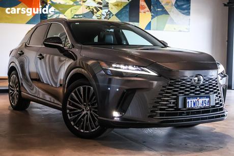 Grey 2025 Lexus Rx450H+ Wagon Sports Luxury Awd Hybrid