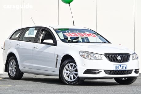 White 2014 Holden Commodore Sportswagon Evoke