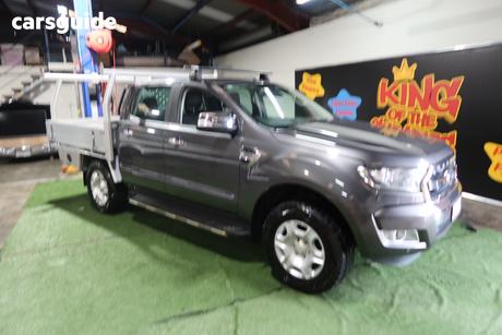 Black 2018 Ford Ranger Dual Cab Utility Xlt 3.2 (4X4)