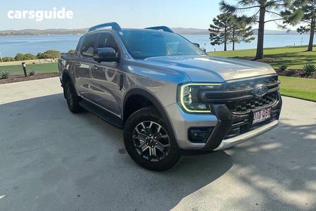 Silver 2025 Ford Ranger Double Cab Pick Up Wildtrak 3.0 (4X4)