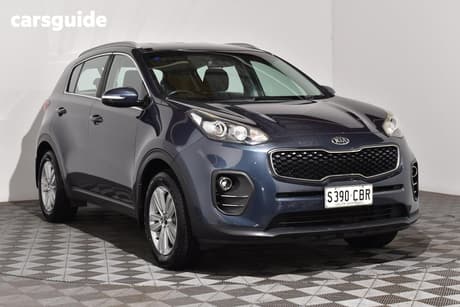 Blue 2017 Kia Sportage Wagon Si (Fwd)