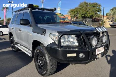 Silver 2013 Toyota Landcruiser Wagon Gx (4X4)