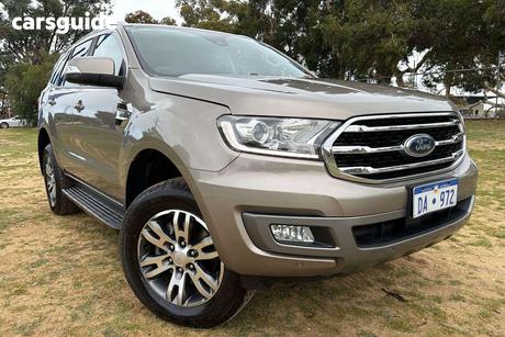 Beige 2018 Ford Everest Wagon Trend (4Wd 7 Seat)
